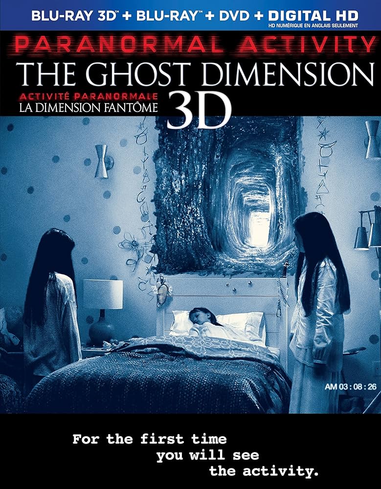 トップス Paranormal Activity Ghost Dimension XL Amazon.com: Paranormal Activity - The Ghost Dimension (Blu